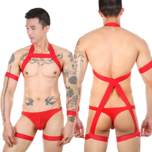 Mens chest harness full - mens, body