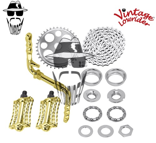 Vtg lowrider twisted crank - twisted,