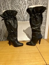 Knee High Black Soft Nappa