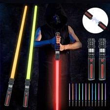 2x LED Lightsaber Saber Star
