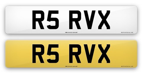 Cherished number plates - cherished, rvx
