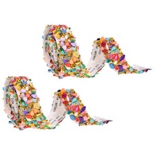 2 Roll 1 Yardx0.79" Crystal