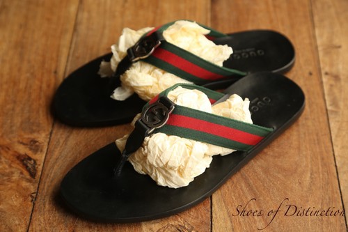 Gucci black leather canvas - gg,
