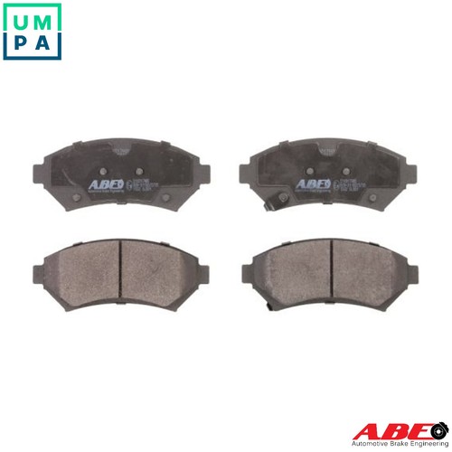 Brake pad set disc - disc,