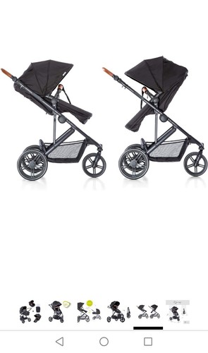 Baby pram travel system - pram, in