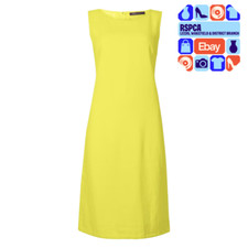 New M&S Yellow Linen Blend