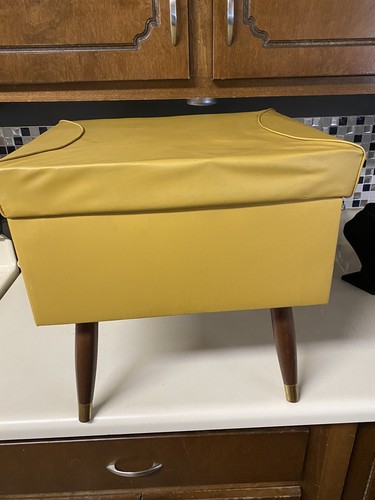 Vintage mustard sewing machine - vintage,