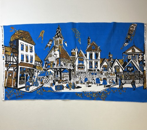 Vtg tibor reich fabric - reich, panel