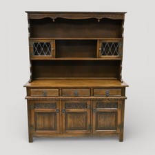Old Charm Oak Dresser In Light