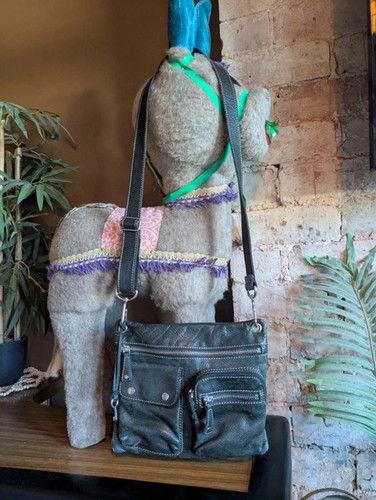 Vintage real genuine leather