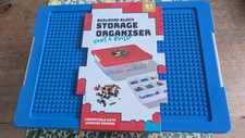 Lego 2 Tier Storage Box With 30 Compartments. With Base Plate To Build On.