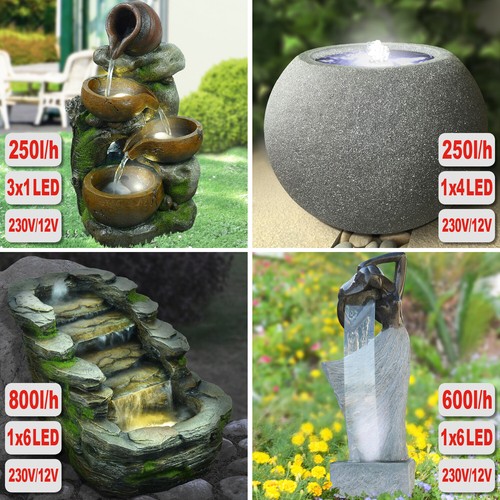 Garden water feature fountain - water,