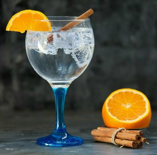 Gin and tonic cocktail - gin,
