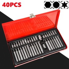40 Piece Hex Star Torx Spline