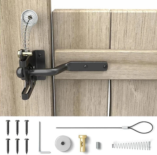 Self locking gate - gate, gravity
