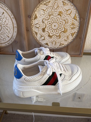 Gucci chunky web sneakers - gg,