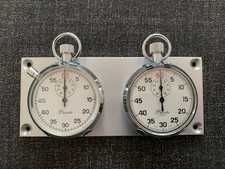 Vintage Swiss Precista Stopwatch Rally Timer  Set Serviced