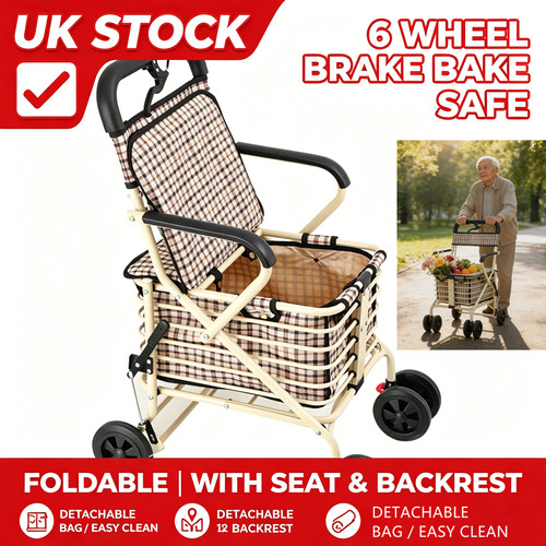 Folding rollator walker - rollator,