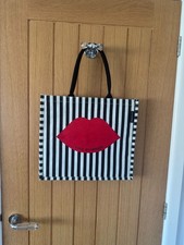 BNWT Lulu Guinness Jute Bag