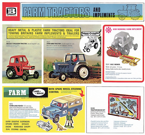Britains toys farm - tractor, and
