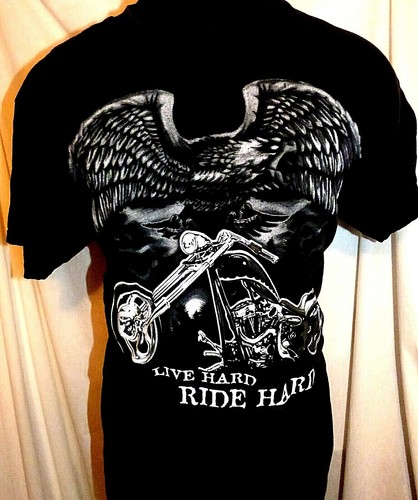 Motorcycle shirt live hard - motorcycle,