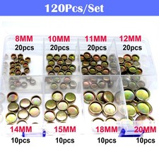120Pcs Steel Freeze Plug
