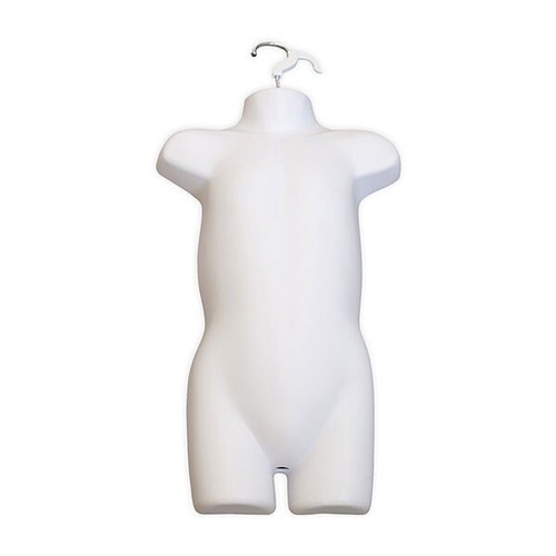 Child plastic mannequin torso - plastic,