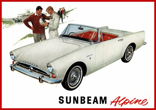 Sunbeam alpine series - series, 4