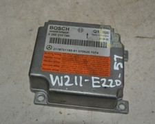 Mercedes E Class Air Bag Sensor A2118701185 W211 SRS Module 0285010146 2007