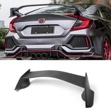 Fits 2016-2021 Honda Civic Hatchback Type R Style Rear Trunk Spoiler Matte Black
