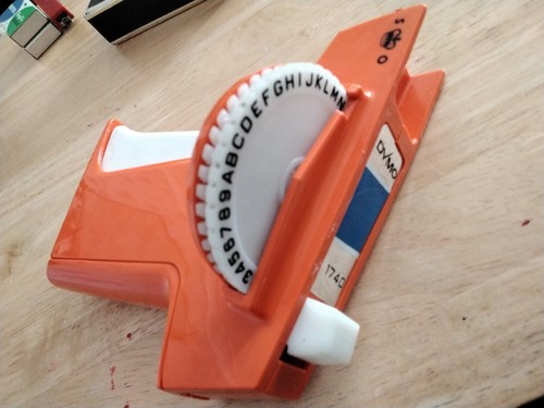 Vintage dymo home - vintage, maker