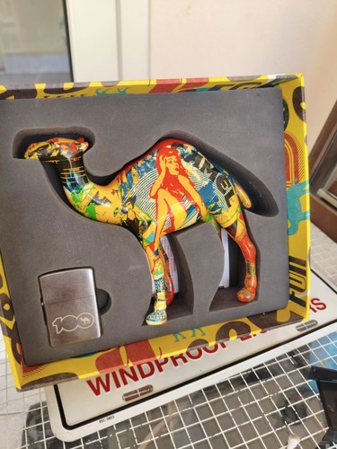 Zippo set camel statue 100 - set,