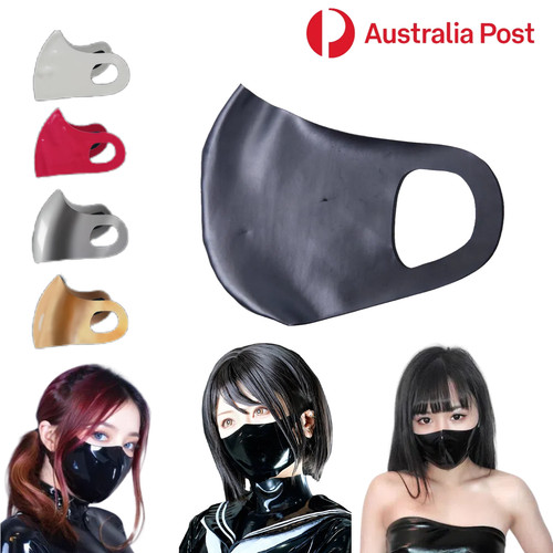 Latex mask costume - mask,