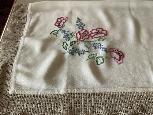 Vintage ivory embroidered - vintage,