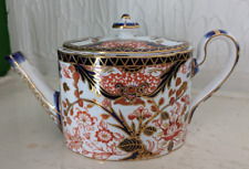 Antique Royal Crown Derby Old Imari Pattern Teapot Circa 1890 As Found