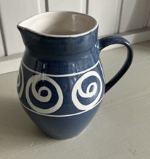 Brixham Pottery Blue White