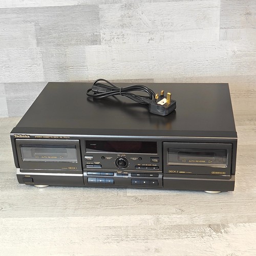 Technics tr373 twin - technics, rs-tr373