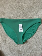 💖 newWoman's Bikini Bottoms Tesco F&F green Brief Size UK 20