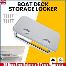 Marine Boat Deck Cover Boat Deck Inspection Access Hatch Cover White 605x353mm