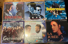 Lot LaserDisc Films VF 90s Action Thrillers Fargo Germinal Van Damme Stallone
