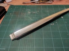 BMW E12 RIGHT B Pillar Chrome Aluminium Trim