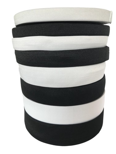 Elastic black white - elastic,