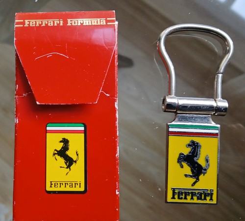 Ferrari keyring purchased - ferrari,