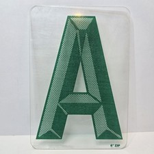 6 Inch Zip Letters Changeable Outdoor Signage Marquee Letters & Numbers 