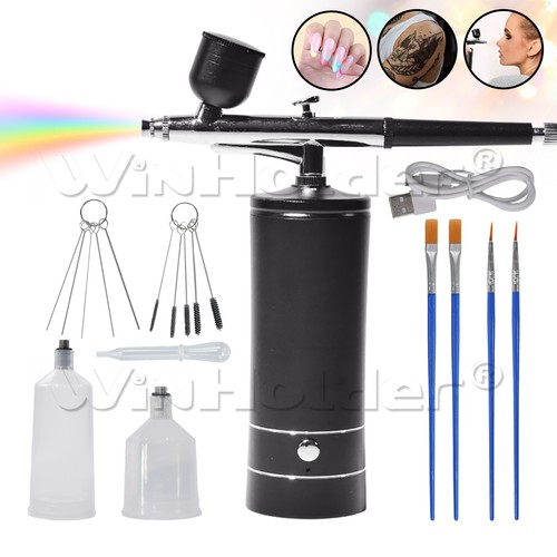 Mini airbrush compressor - airbrush, kit