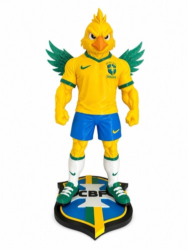 Printed brazil eagle - printed, mascot