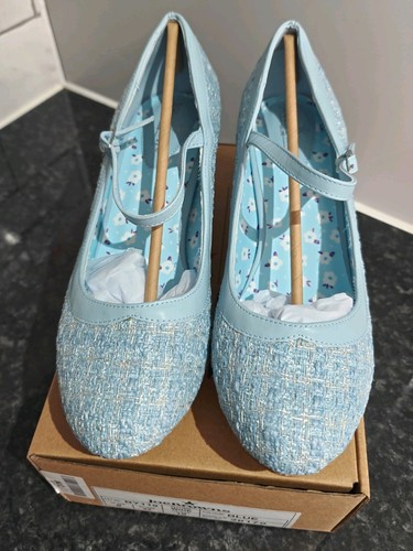 Joe browns blue heeled tweed - browns,