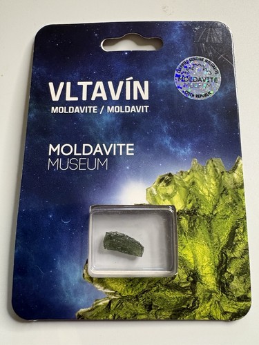 Certified genuine moldavite - certified,