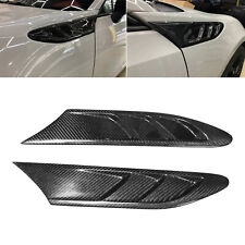 2PCS Side Fender Fin Vent For Subaru BRZ Toyota 86 GT86 Carbon Fiber