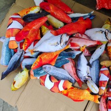 Floppy Realistic Interactive Fish Cat Kicker Crazy Pet Toy Catnip Toys Gift